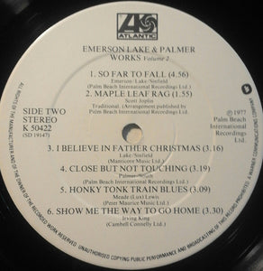 Emerson, Lake & Palmer ‎– Works