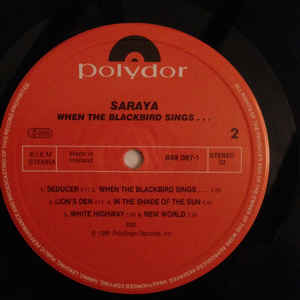 Saraya ‎– When The Blackbird Sings...