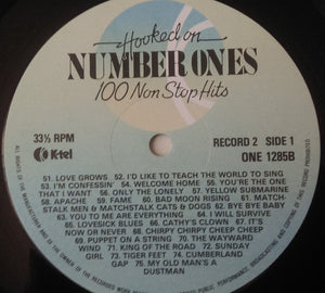 Various ‎– Hooked On Number Ones / 100 Non Stop Hits