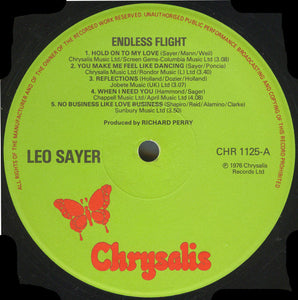 Leo Sayer ‎– Endless Flight