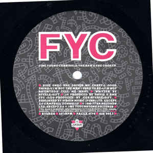 Fine Young Cannibals ‎– The Raw & The Cooked