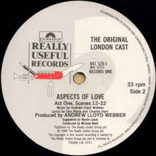 Load image into Gallery viewer, Andrew Lloyd Webber ‎– Aspects Of Love