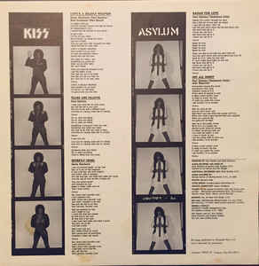 Kiss ‎– Asylum