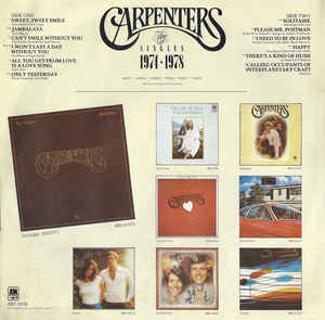 The Carpenters* ‎– The Singles 1974-1978