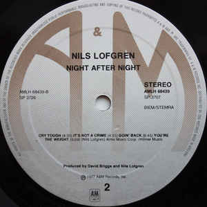 Nils Lofgren ‎– Night After Night