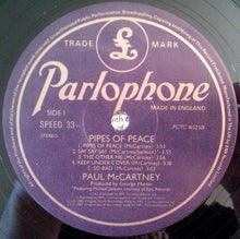 Load image into Gallery viewer, Paul McCartney ‎– Pipes Of Peace