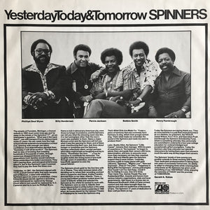 Spinners ‎– Yesterday, Today & Tomorrow