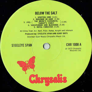 Steeleye Span ‎– Below The Salt