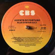 Load image into Gallery viewer, Blue Öyster Cult‎–Agents Of Fortune