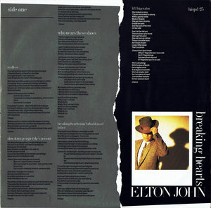 Elton John ‎– Breaking Hearts