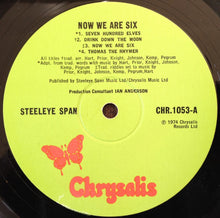 Load image into Gallery viewer, Steeleye Span ‎– Now We Are Six