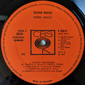 Johnny Winter ‎– Second Winter