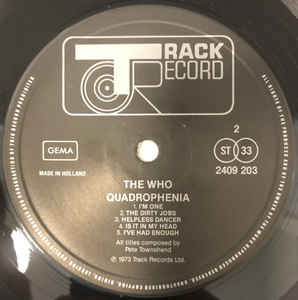 The Who ‎– Quadrophenia