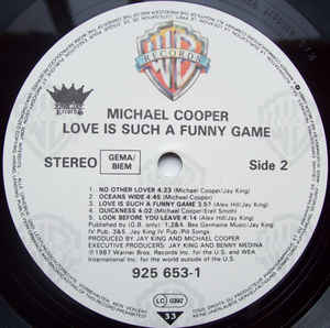 Michael Cooper ‎– Love Is Such A Funny Game