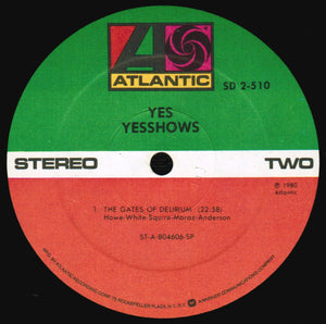 Yes ‎– Yesshows