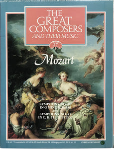 Mozart* - New Philharmonia Orchestra, Carlo Maria Giulini ‎– Symphony No. 40 In G Minor, K.550 And Symphony No. 41 In C, K.551 'Jupiter'