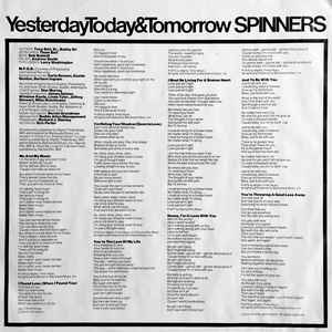 Spinners ‎– Yesterday, Today & Tomorrow