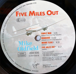 Mike Oldfield ‎– Five Miles Out