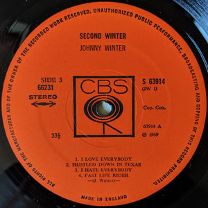 Johnny Winter ‎– Second Winter