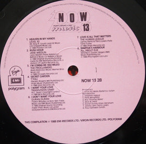 Various ‎– Now That's What I Call Music XIII