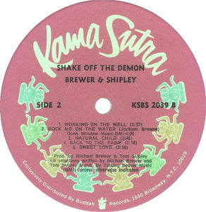 Brewer And Shipley ‎– Shake Off The Demon
