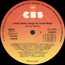 Load image into Gallery viewer, Johnny Mathis ‎– Johnny Mathis Sings The Great Songs