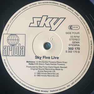 Sky  ‎– Sky Five Live