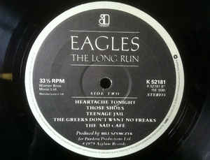 Eagles ‎– The Long Run