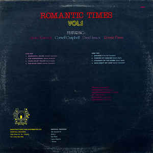 Various ‎– Romantic Times Vol. 1