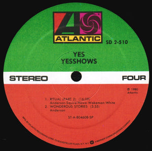 Yes ‎– Yesshows