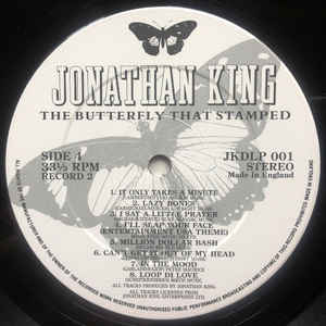 Jonathan King / Various ‎– The Butterfly That Stamped