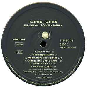 Father Father ‎– We Are All So Very Happy