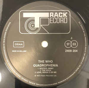 The Who ‎– Quadrophenia