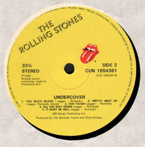 Rolling Stones ‎– Undercover