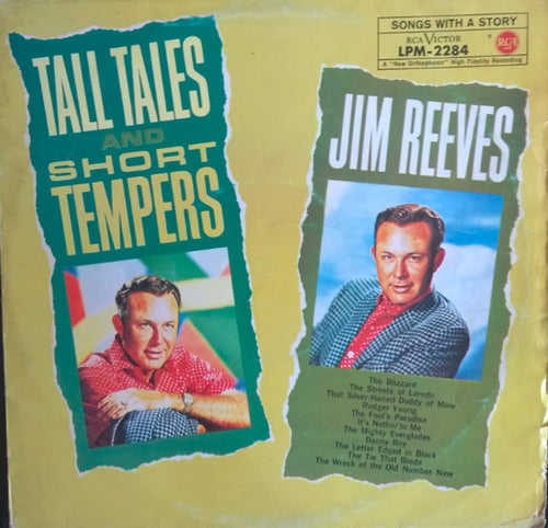 Jim Reeves - Tall Tales And Short Tempers (LP, Album, Mono)