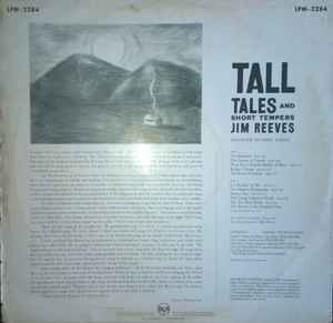 Jim Reeves - Tall Tales And Short Tempers (LP, Album, Mono)