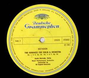 Max Bruch, Ludwig van Beethoven, David Oistrakh*, Igor Oistrakh* - Violin Concerto No. 1 In G Minor, Op. 26 / Romances For Violin & Orchestra No. 1 In G Major Op. 40 No. 2 In F Major, Op. 50 (LP, RP)