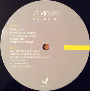 ST VINCENT - MARRY ME ( 12" RECORD )