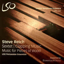 Load image into Gallery viewer, LSO PERCUSSION ENSEMBLE - STEVE REICH: SEXTET, CLAPPING MUSIC, MUSIC FOR ( 12&quot; RECORD )