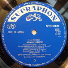 Load image into Gallery viewer, Janáček* - Brno State Philharmonic Orchestra, Jiří Waldhans - Lachian Dances / The Fiddler&#39;s Child / Jealousy / The Ballad Of Blaník Hill (LP, RP)