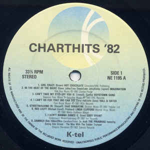 Various ‎– Charthits 82 Vol. 1