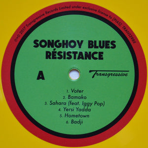 SONGHOY BLUES - RESISTANCE ( 12" RECORD )