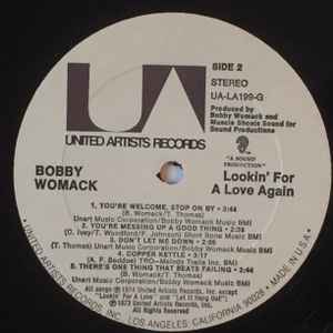 Bobby Womack - Lookin' For A Love Again (LP, Album, All)
