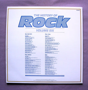 Del Shannon / Neil Sedaka / Paul Anka / Dion (3) ‎– The History Of Rock (Volume Six)