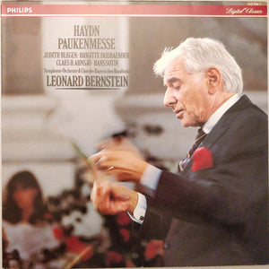Haydn* - Judith Blegen / Brigitte Fassbaender / Claes H. Ahnsjö* / Hans Sotin / Symphonie-Orchester* & Chor Des Bayerischen Rundfunks, Leonard Bernstein - Paukenmesse (LP)