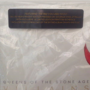 QUEENS OF THE STONE AGE - VILLAINS ( 12" RECORD )