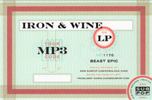 Load image into Gallery viewer, IRON &amp; WINE - BEAST EPIC ( 12&quot; RECORD )