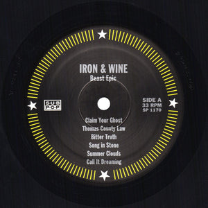 IRON & WINE - BEAST EPIC ( 12" RECORD )