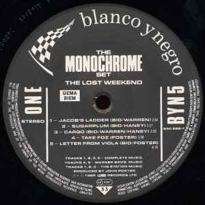 The Monochrome Set ‎– The Lost Weekend