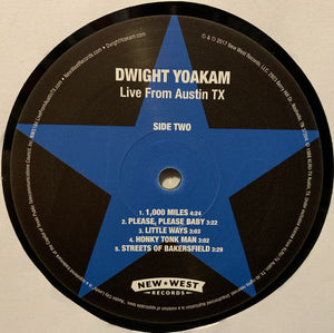 DWIGHT YOAKAM - LIVE FROM AUSTIN, TX ( 12" RECORD )